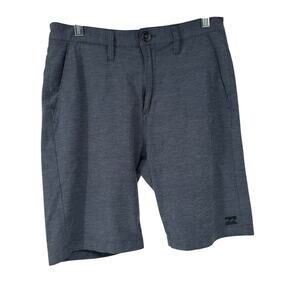 Billabong Blue Micro-Stripe Crossfire Submersible Shorts Sz 30